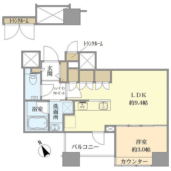 中古マンション 東京都港区新橋４丁目 JR山手線新橋駅 1億980万円