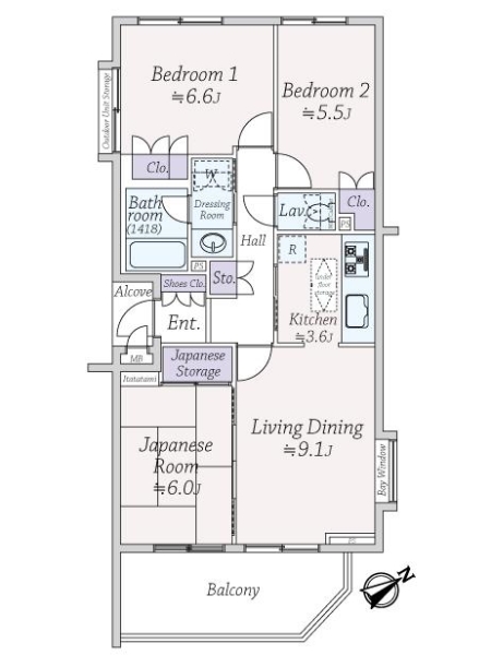 中古マンション 東京都渋谷区初台２丁目 京王競馬場線初台駅 1億3,680万円