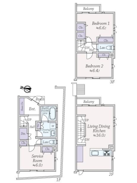 中古マンション 東京都世田谷区上用賀１丁目 東急田園都市線用賀駅 1億980万円