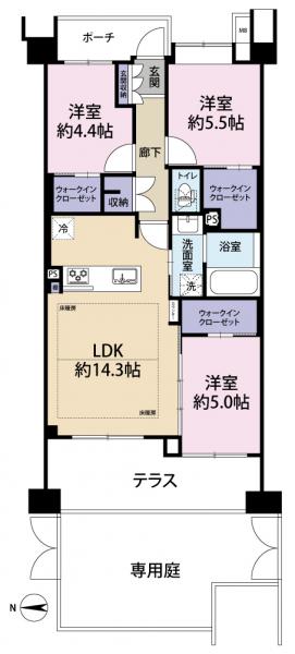 中古マンション 江東区猿江１丁目 都営新宿線菊川駅 9,880万円