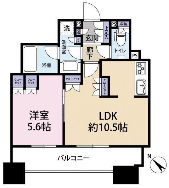 中古マンション 渋谷区本町３丁目 都営大江戸線西新宿五丁目駅 9,800万円