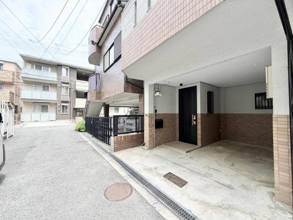 北区池田町 前面道路含む現地写真