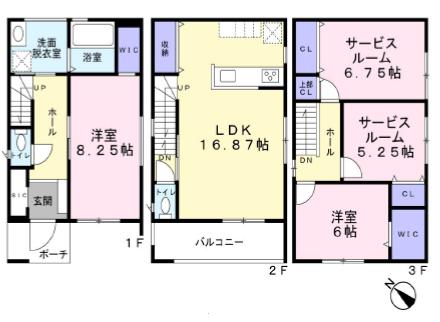 新築戸建 神戸市長田区神楽町３丁目 JR山陽本線新長田駅 5,280万円