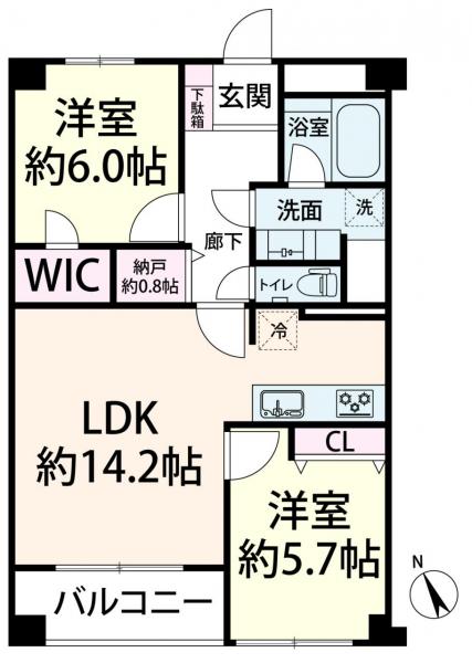 中古マンション 大阪市北区同心１丁目 JR東西線大阪天満宮駅 2,780万円