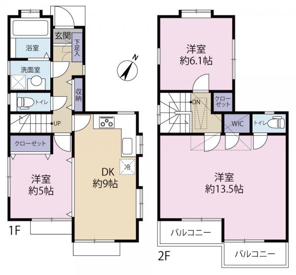 中古戸建 国分寺市東戸倉2丁目 西武国分寺線恋ヶ窪駅 4,480万円