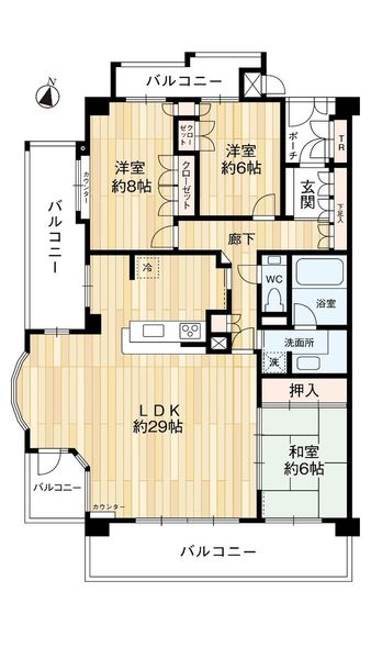 中古マンション 大阪府箕面市箕面１丁目 阪急箕面線箕面駅 6,850万円