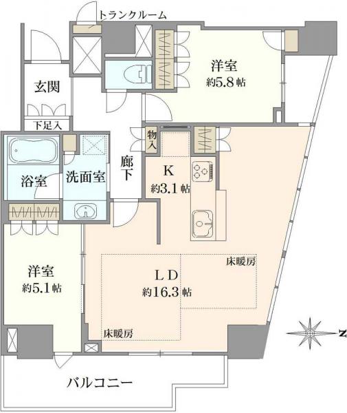 中古マンション 大阪府大阪市中央区高麗橋２丁目 大阪メトロ堺筋線北浜駅 1億4,800万円