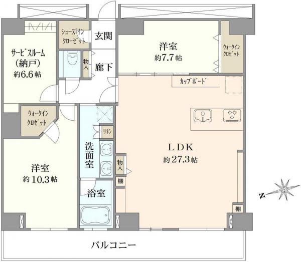 中古マンション 東京都江東区東雲１丁目 有楽町線辰巳駅 1億8,500万円