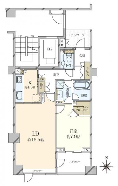 中古マンション 東京都新宿区若葉１丁目 JR中央・総武線四ツ谷駅 1億5,980万円