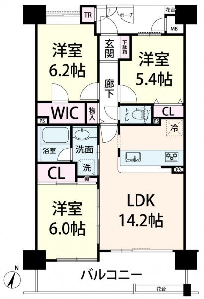 中古マンション 大阪市西淀川区大和田３丁目6-1 阪神本線千船駅 2,980万円