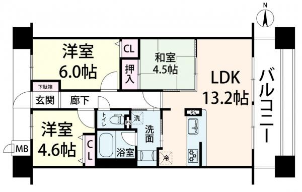 中古マンション 大阪府大阪市西淀川区佃１丁目1-75 阪神本線千船駅 2,999万円