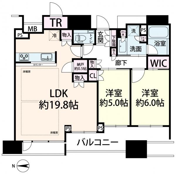 中古マンション 大阪市北区本庄西１丁目 大阪メトロ谷町線中崎町駅 1億1,580万円