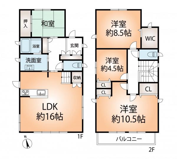 中古戸建 神戸市北区小倉台１丁目 神戸電鉄有馬線山の街駅 1,900万円
