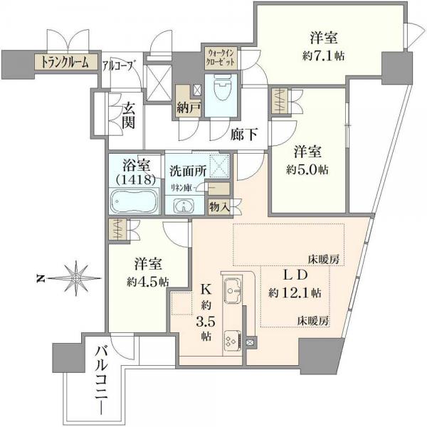 中古マンション 大阪府大阪市中央区高麗橋２丁目 大阪メトロ堺筋線北浜駅 1億3,680万円