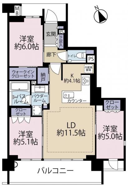 中古マンション 中野区中野６丁目 JR中央・総武線東中野駅 1億5,600万円