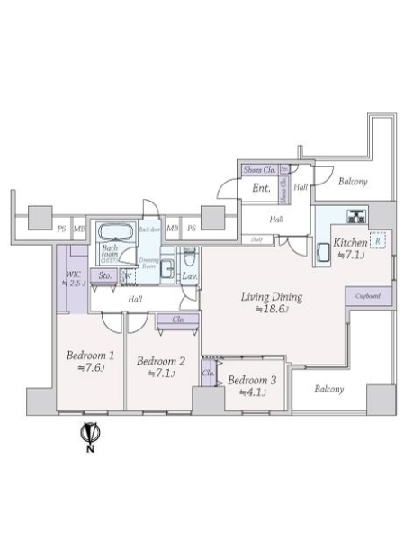 中古マンション 東京都渋谷区恵比寿４丁目 JR山手線恵比寿駅 4億7,800万円