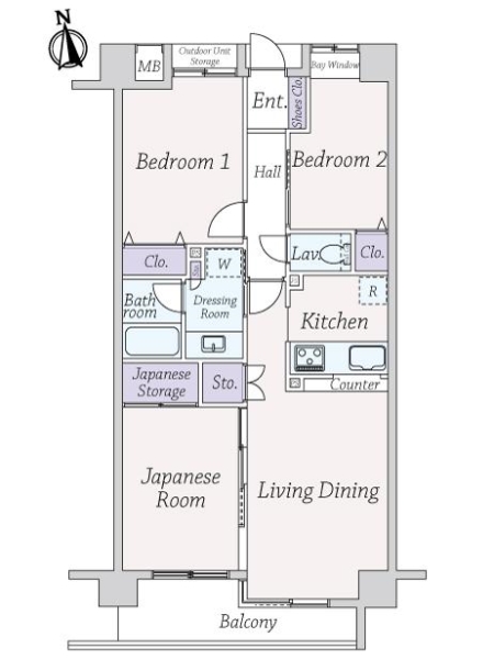 中古マンション 東京都新宿区北新宿４丁目 JR中央・総武線東中野駅 8,780万円