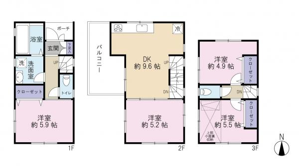 中古戸建 世田谷区上祖師谷２丁目 京王線千歳烏山駅 7,099万円