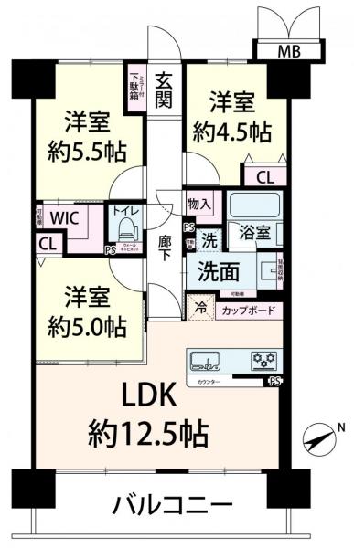 中古マンション 大阪市西淀川区千舟２丁目 JR東西線御幣島駅 4,280万円