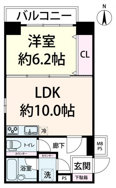 中古マンション 大阪市淀川区西宮原１丁目7-15 大阪メトロ御堂筋線新大阪駅 1,980万円