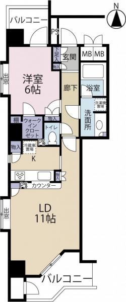 中古マンション 新宿区山吹町 東西線神楽坂駅 7,600万円