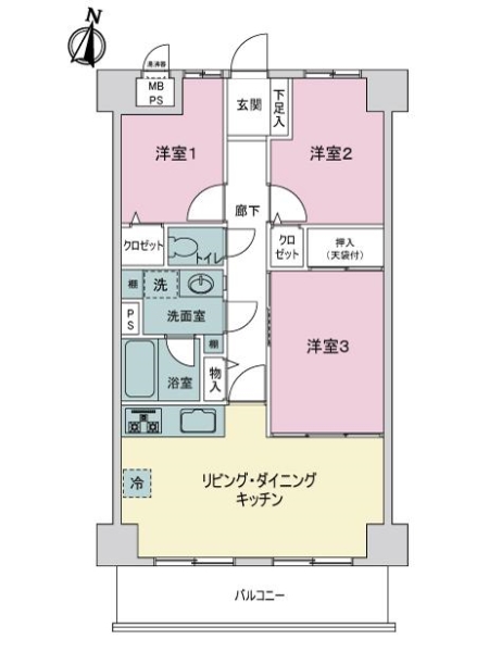 中古マンション 千葉県松戸市松戸 JR常磐線（取手〜いわき）松戸駅 2,180万円