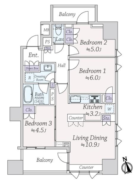 中古マンション 東京都台東区東上野５丁目 銀座線稲荷町駅 1億7,980万円