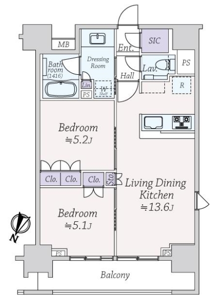 中古マンション 東京都新宿区若松町 都営大江戸線若松河田駅 1億2,990万円