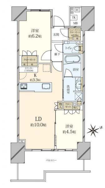中古マンション 東京都品川区西大井６丁目 東急大井町線中延駅 1億980万円