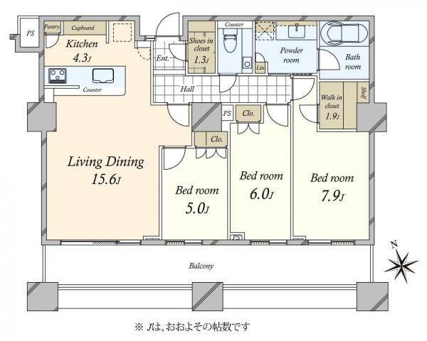 中古マンション 東京都港区三田１丁目 南北線麻布十番駅 4億6,800万円