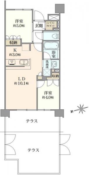 新築マンション 東京都国立市富士見台１丁目 JR中央本線国立駅 4,580万円