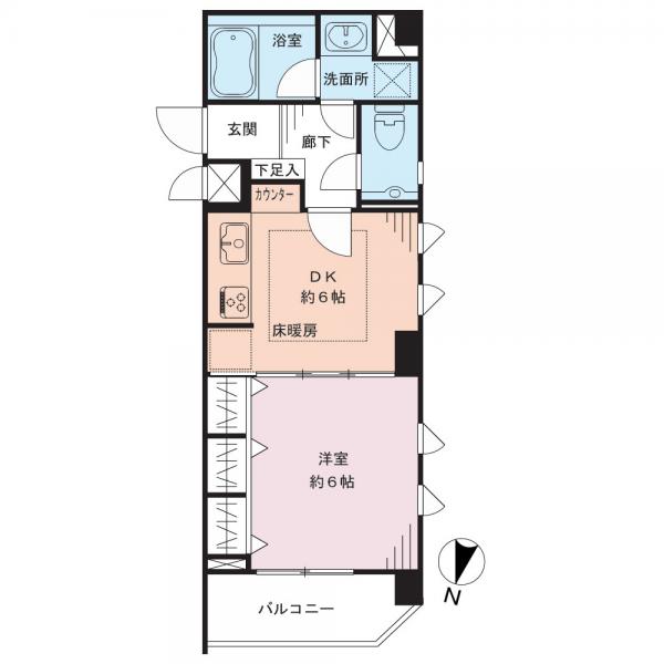 中古マンション 杉並区梅里２丁目 丸の内線新高円寺駅 3,680万円