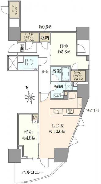 中古マンション 東京都中野区東中野５丁目 JR中央・総武線東中野駅 1億3,980万円