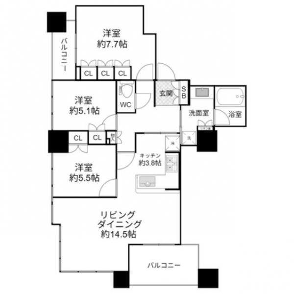 中古マンション 大阪市北区同心１丁目 大阪メトロ堺筋線南森町駅 1億3,500万円