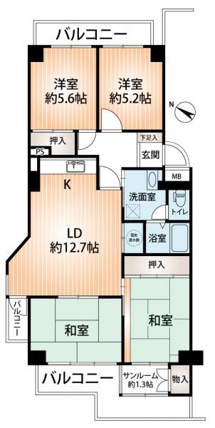 中古マンション 神戸市中央区港島中町３丁目 神戸新交通ポートアイランド線みなとじま駅 2,280万円