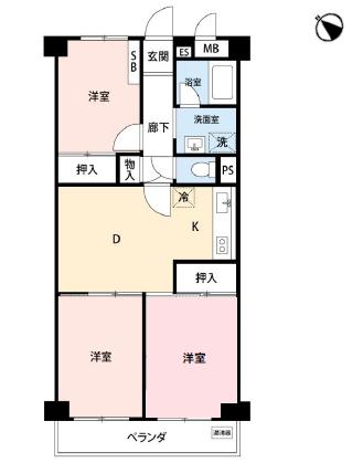 中古マンション 日野市日野台１丁目 JR中央線日野駅 2,280万円