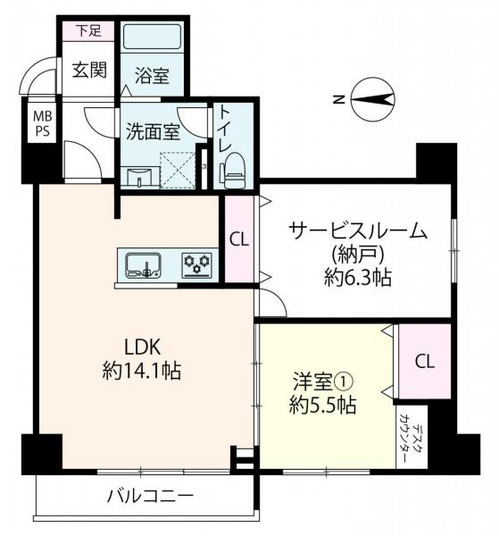 中古マンション 大阪市中央区徳井町２丁目 大阪メトロ谷町線谷町四丁目駅 3,798万円