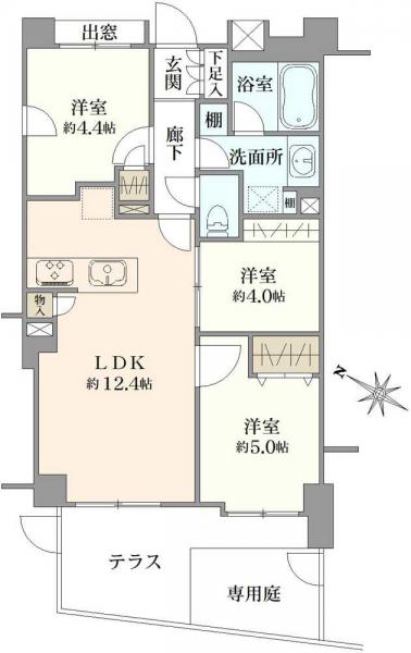 中古マンション 東京都練馬区石神井台７丁目 西武西武園線武蔵関駅 5,080万円