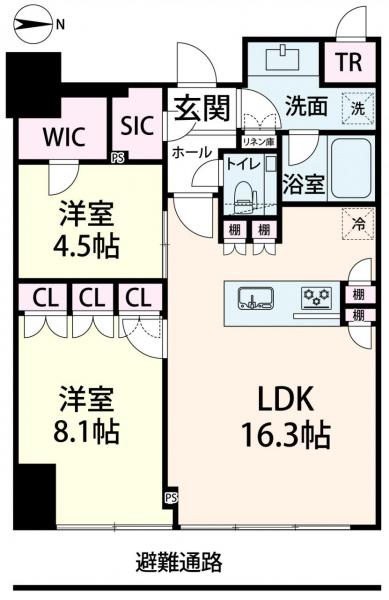中古マンション 大阪市北区堂島２丁目 大阪メトロ四つ橋線西梅田駅 1億5,800万円
