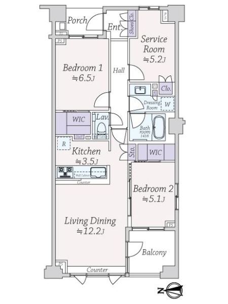 中古マンション 東京都新宿区中落合１丁目 西武西武園線下落合駅 1億1,800万円