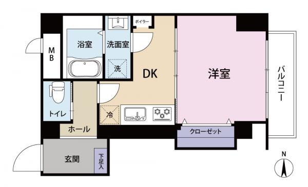 中古マンション 新宿区北新宿２丁目 JR中央・総武線大久保駅 3,399万円