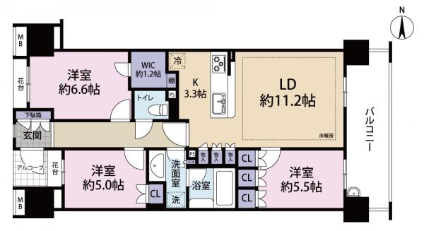 中古マンション 板橋区前野町２丁目 東武東上線ときわ台駅 8,450万円