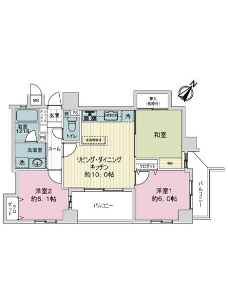 中古マンション 兵庫県神戸市兵庫区上沢通４丁目 神戸市営地下鉄西神山手線湊川公園駅 2,670万円