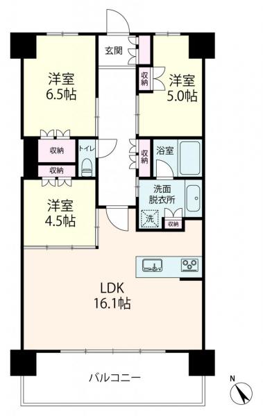 中古マンション 大阪市福島区海老江３丁目 阪神本線野田駅 6,580万円