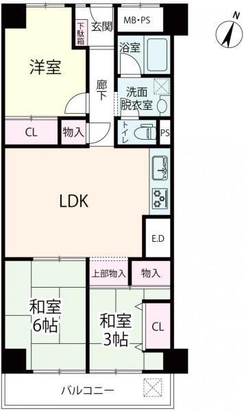 中古マンション 大阪市福島区大開３丁目 JR大阪環状線野田駅 2,500万円