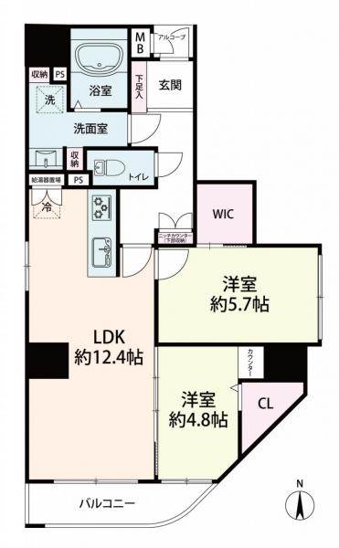 中古マンション 大阪市中央区内本町２丁目 大阪メトロ谷町線谷町四丁目駅 4,799万円