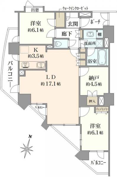 中古マンション 東京都練馬区関町北１丁目 西武西武園線武蔵関駅 7,700万円