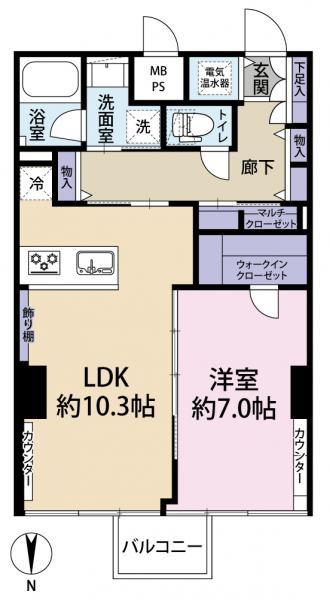 中古マンション 新宿区上落合１丁目 東西線落合駅 4,299万円