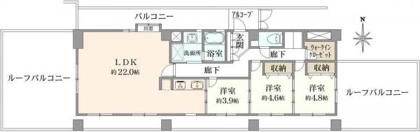 中古マンション 東京都葛飾区お花茶屋１丁目 京成本線お花茶屋駅 4,180万円