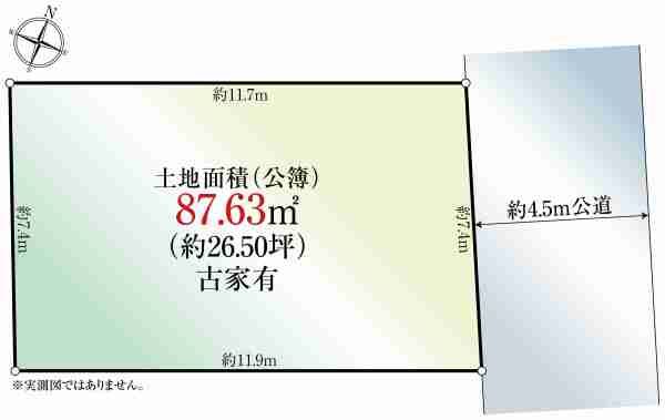 土地 東京都世田谷区松原４丁目 東急世田谷線松原駅 9,600万円